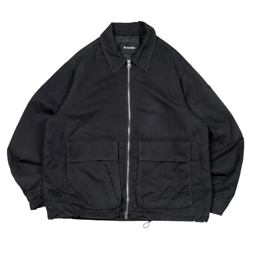 [BUNJANG] Insilence Black Blouson / 인사일런스 블랙 블루종