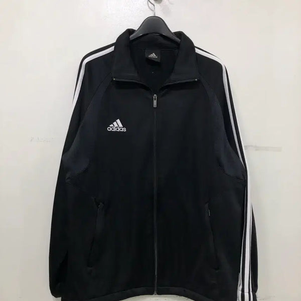 [BUNJANG] Adidas Training Jacket Black / 아디다스 트레이닝 자켓 검정색