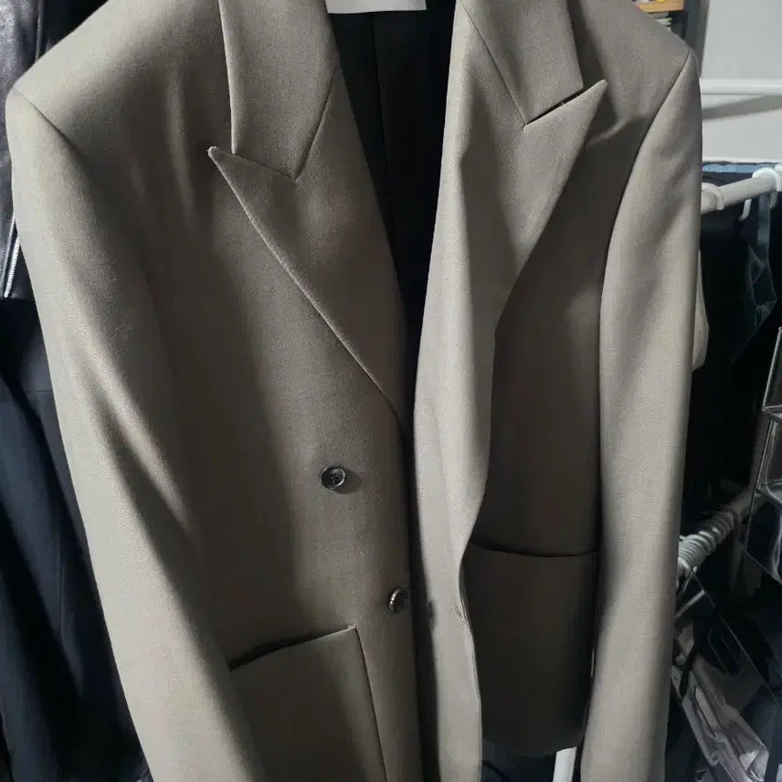 [BUNJANG] Tonywack Double Button Blazer Jacket (L) / Tonywack 더블 버튼 블레이저 자켓 (L)