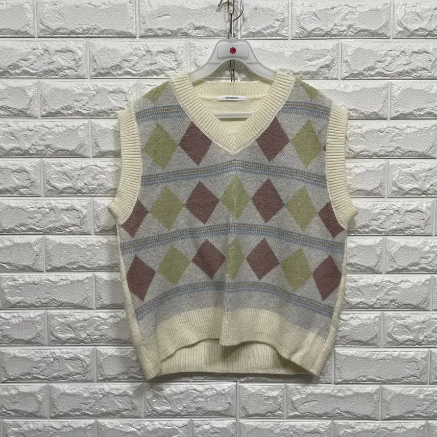 [BUNJANG] Knit Vest / @1232) 니트조끼