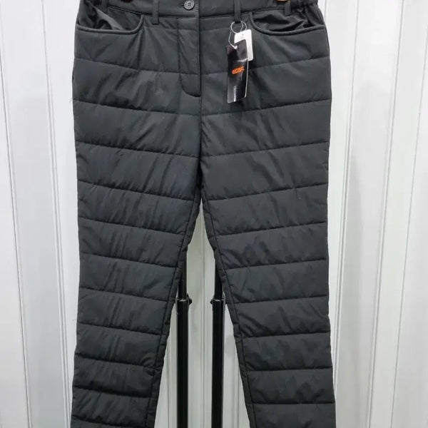 [BUNJANG] CAF Black Fleece Lined Jogger Pants / CAF 기모바지 블랙 새상품