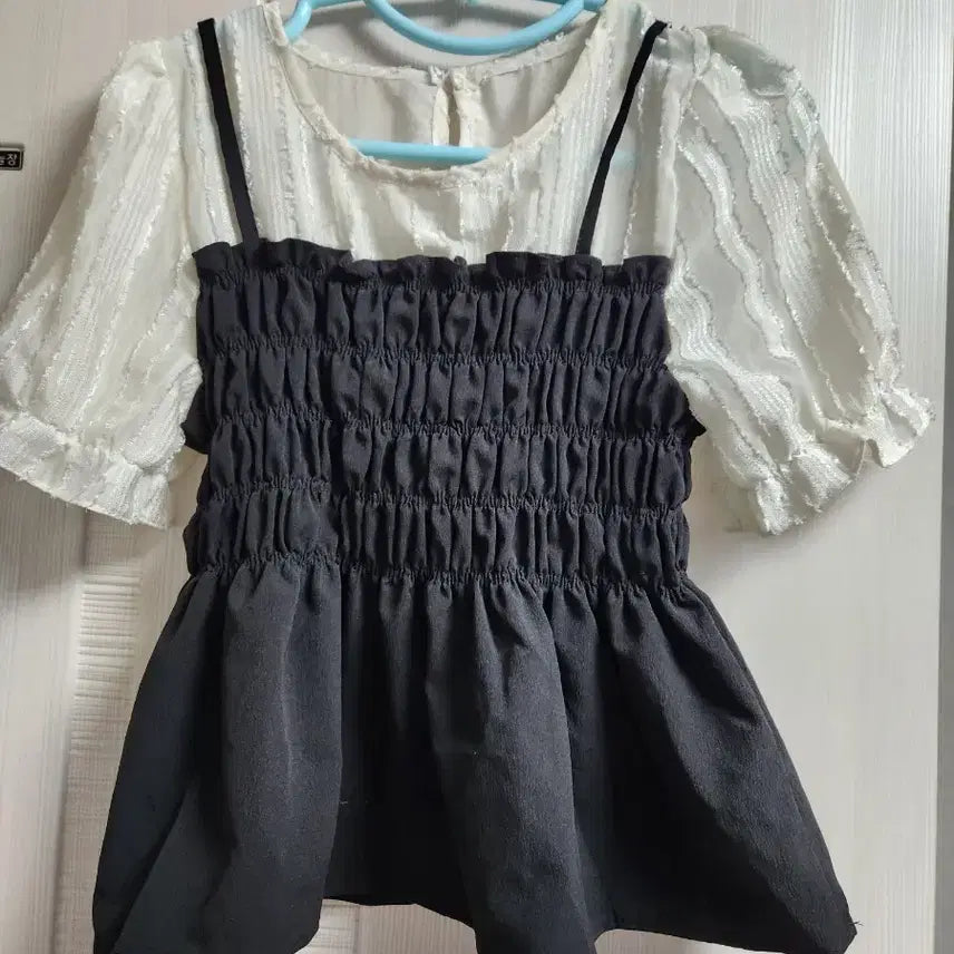 [BUNJANG] Selly Bustier Blouse / 셀리 뷔스티에 블라우스