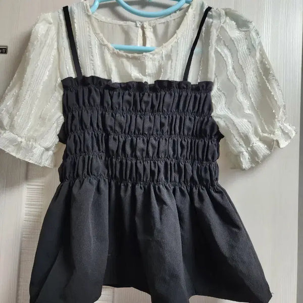 [BUNJANG] Selly Bustier Blouse / 셀리 뷔스티에 블라우스