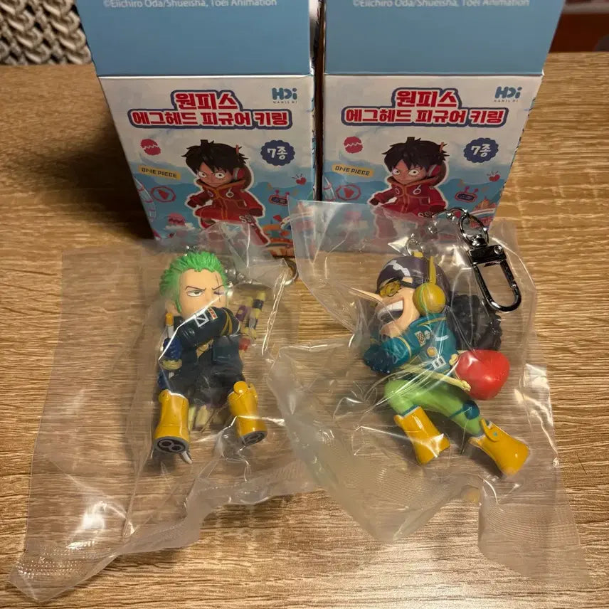 [BUNJANG] CGV One Piece Egghead Figure Keychain Bundle Set / CGV 원피스 피규어 키링 일괄 판매합니다.