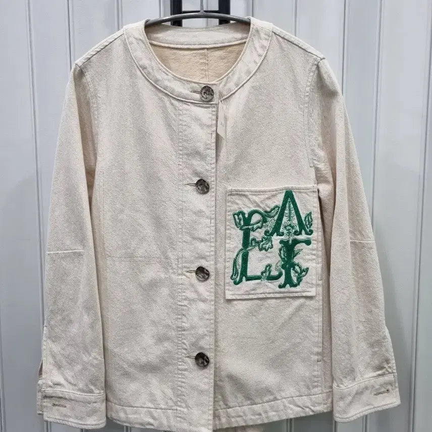 [BUNJANG] PENSEE DE Embroidered Jacket Ivory / PENSEE DE 아이보리색  자수 자켓