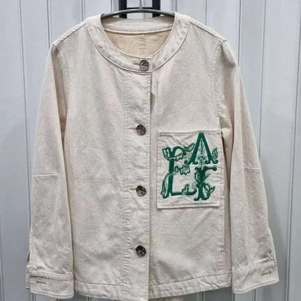 [BUNJANG] PENSEE DE Embroidered Jacket Ivory / PENSEE DE 아이보리색  자수 자켓