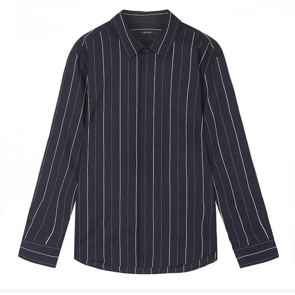 [BUNJANG] Stripe Pattern Shirt (Size 105) / 스트라이프 셔츠 (105사이즈)