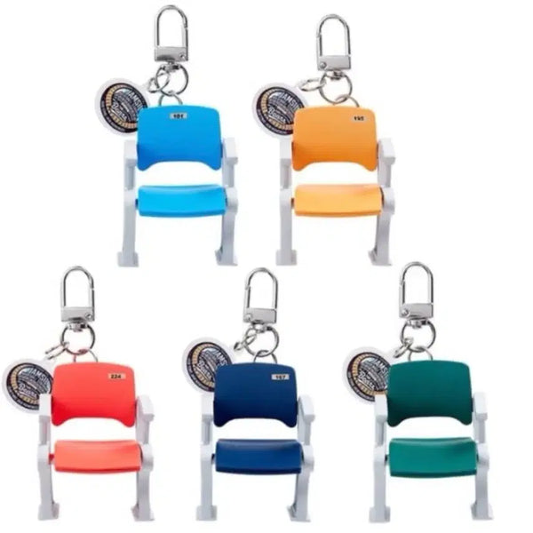 [BUNJANG] Doosan Bears Jamsil Baseball Stadium Random Seat Keyring / 두산베어스 잠실야구장 랜덤 의자 키링