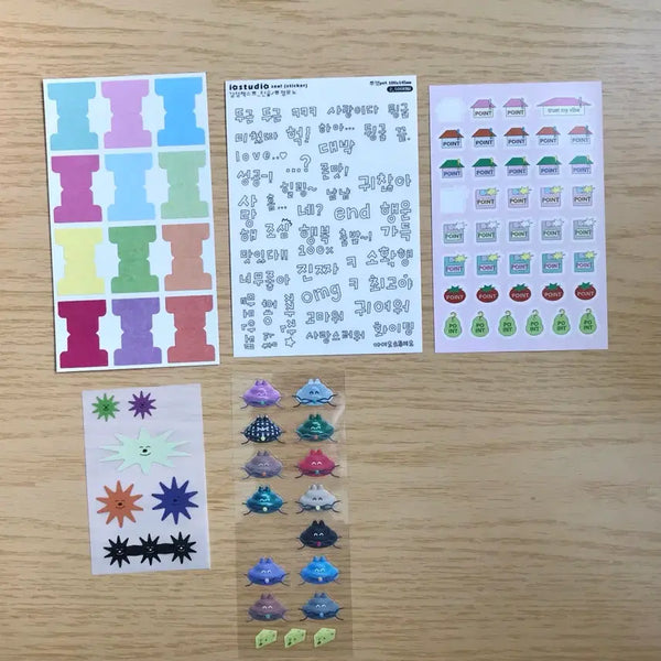 [BUNJANG] Trust My Vibes + Sticker Bundle / 예약)자그네+스티커 판매 / 트러스트마이바이브 핸드인글러브 아이오스튜디오