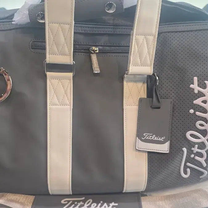 [BUNJANG] Titleist Boston Bag Grey White Accent / 타이틀리스트 보스턴백