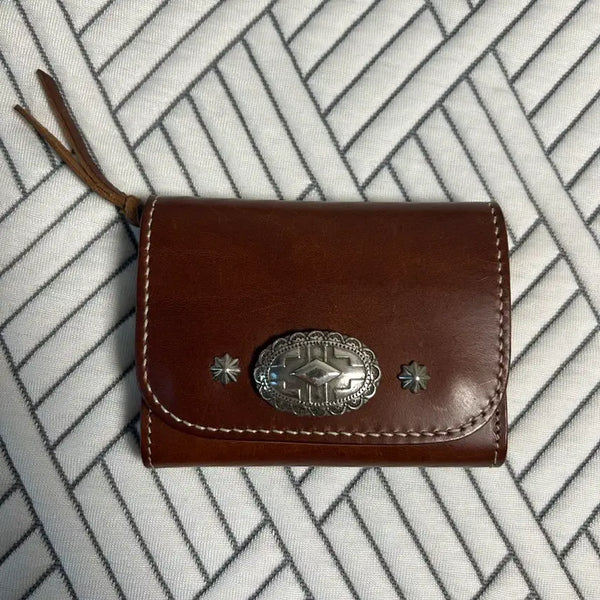 [BUNJANG] Understood Western Wallet Dark Brown Vegetable Leather / 언더스투드 웨스턴 지갑