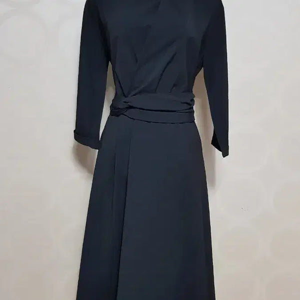 [BUNJANG] ON&ON Navy Button-Up Midi Dress / 온앤온원피스 s급~