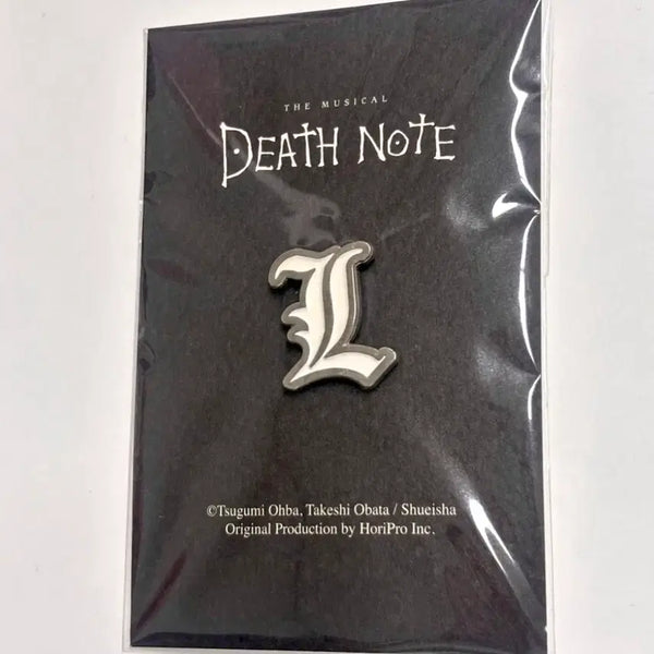 [BUNJANG] Death Note Musical L Badge / 뮤지컬 데스노트 md 엘(L)뱃지
