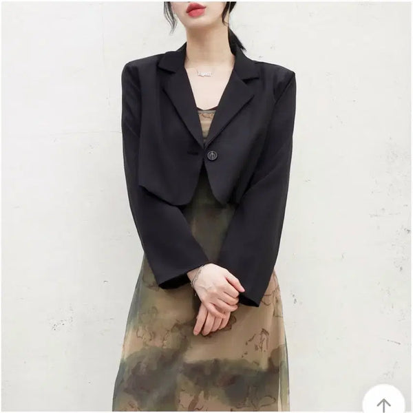 [BUNJANG] Sheve Single Crop Jacket / 에이블리 쉬브 싱글 크롭 자켓 옷 판매 옷장정리
