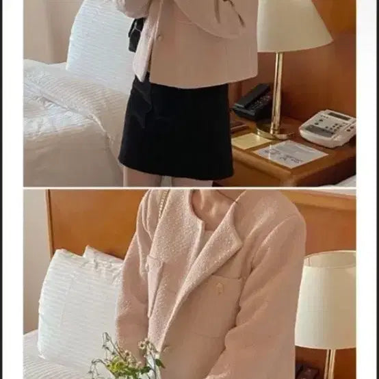 [BUNJANG] Yusop Angel Tweed Jacket / 유솝 엔젤 트위드 자켓