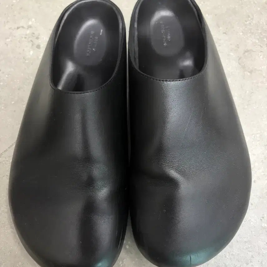 [BUNJANG] Studio Nicholson Mule Calf Leather Black / 스튜디오 니콜슨 뮬