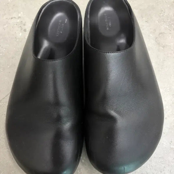 [BUNJANG] Studio Nicholson Mule Calf Leather Black / 스튜디오 니콜슨 뮬