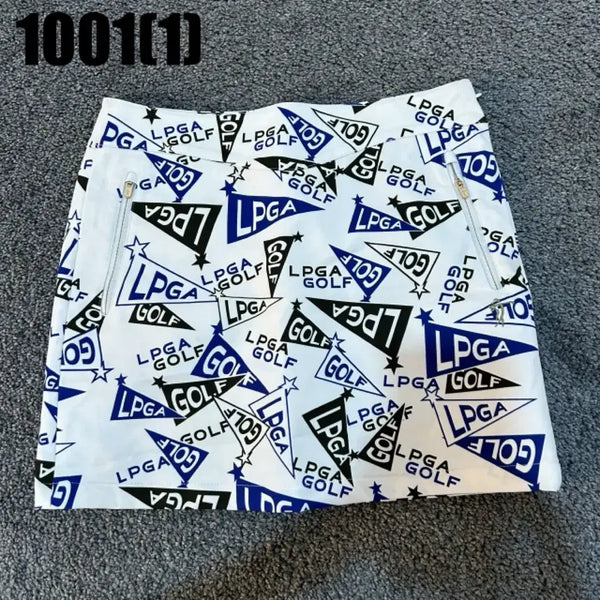 [BUNJANG] LPGA Golf Pattern Skirt / LPGA 골프 패턴 스커트