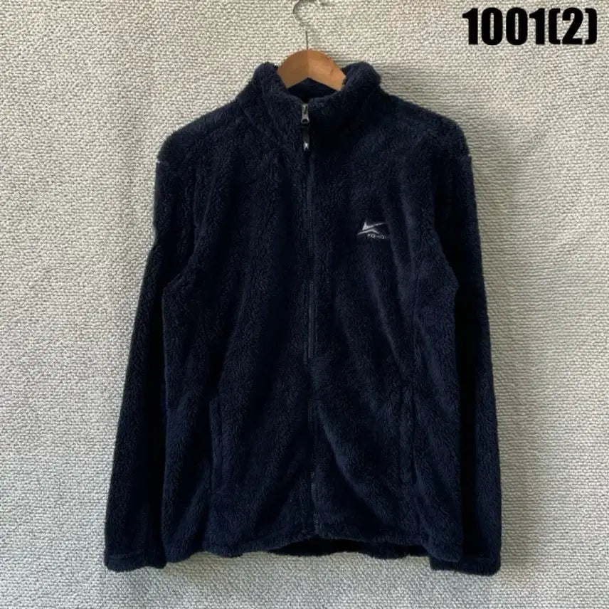 [BUNJANG] Komont Fleece Zip-Up Jacket Navy L / Komont 플리스 집업 자켓 네이비 L