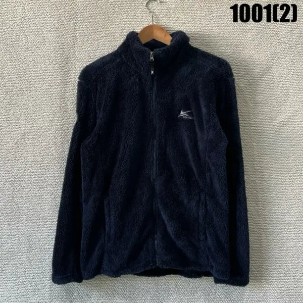 [BUNJANG] Komont Fleece Zip-Up Jacket Navy L / Komont 플리스 집업 자켓 네이비 L