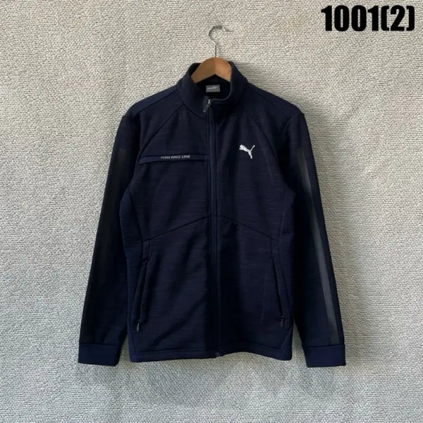 [BUNJANG] Puma Navy Zip-Up Jacket (Size L) / 푸마 네이비 집업 자켓 L