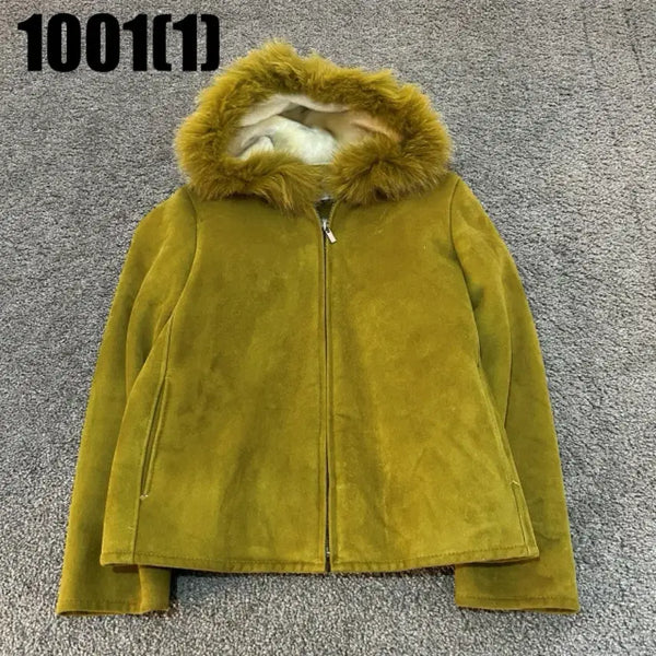 [BUNJANG] Ceremony Fur Hooded Jacket / 세레모니 퍼 후드 자켓