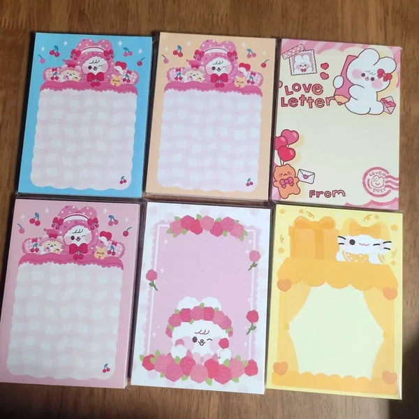 [BUNJANG] Schuni Sticky Notes - Large Size / 소장용 슈니 떡메모지 / 대떡메모지
