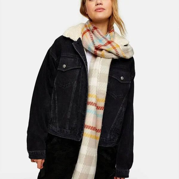 [BUNJANG] TOPSHOP Check Scarf - Multi / TOPSHOP Check Scarf
