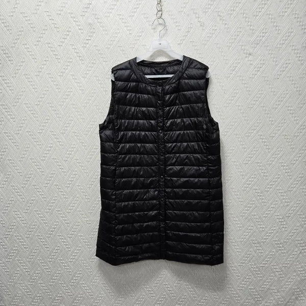 [BUNJANG] Women's Lightweight Down Vest / 1248 여성 오리털 경량 패딩 조끼