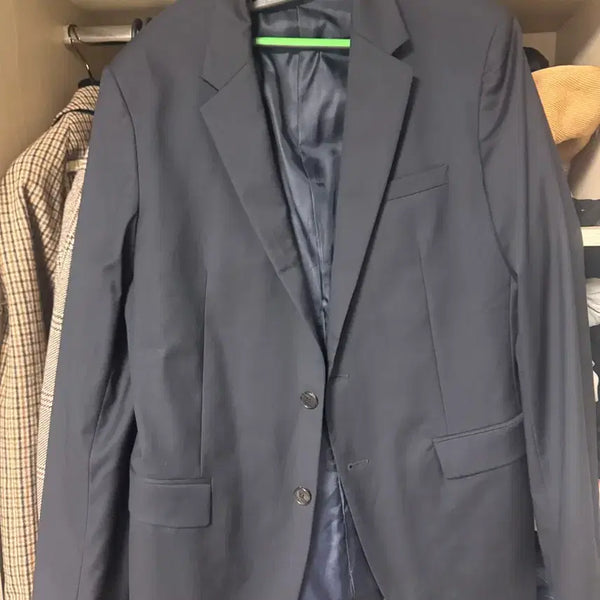 [BUNJANG] Solid Homme Blazer Jacket Black / 솔리드옴므 자켓 블레이저 블랙