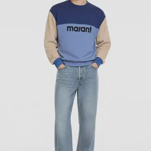 [BUNJANG] Isabel Marant After Logo Sweatshirt / 남L/MARANT 애프턴 로고 맨투맨