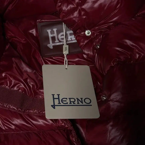 [BUNJANG] HERNO Burgundy Padded Jacket / HERNO 패딩 / 네고 가능 / 정품 / 미착용 / 새상품