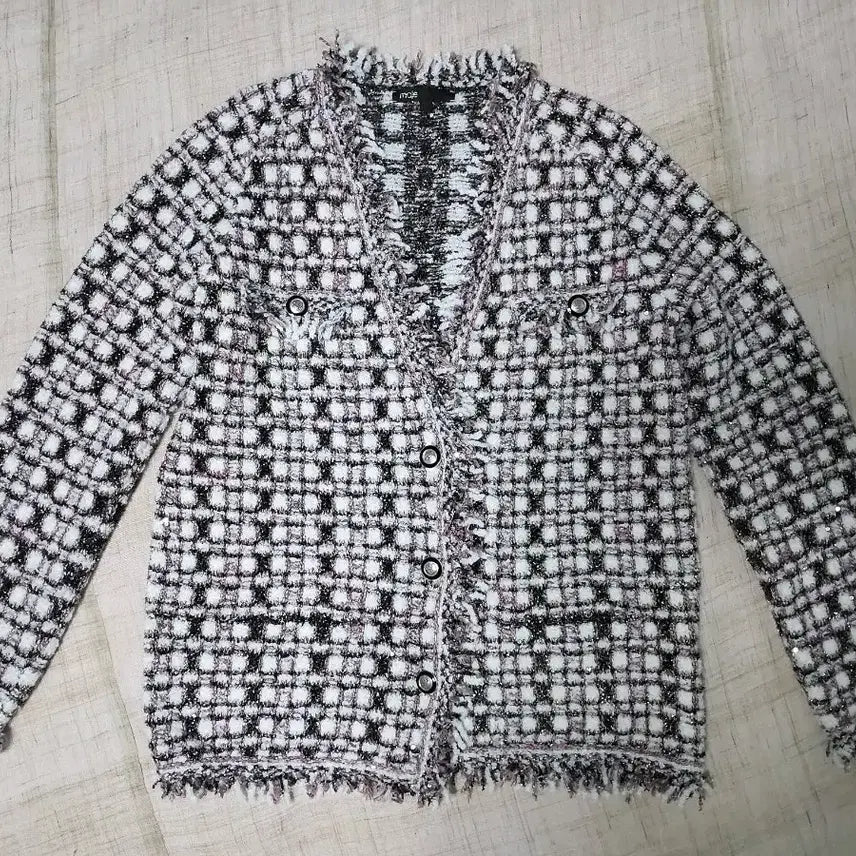 [BUNJANG] Maje Tweed Knit Jacket / 마쥬 트위드 니트자켓 팔아요