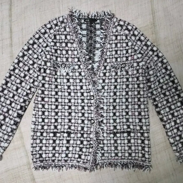 [BUNJANG] Maje Tweed Knit Jacket / 마쥬 트위드 니트자켓 팔아요