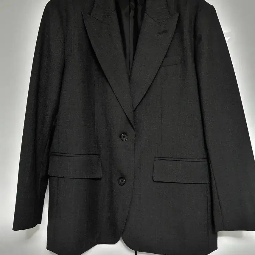 [BUNJANG] Grove Grey Oversized Jacket / 그로브 grove 그레이 오버핏 자켓