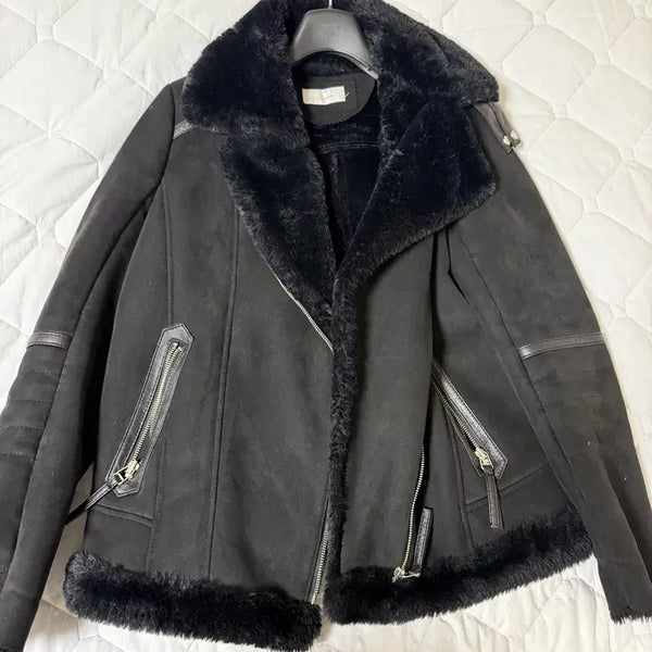 [BUNJANG] JJIGOTT Suede Shearling Jacket / jj지고트 무스탕 팝니다