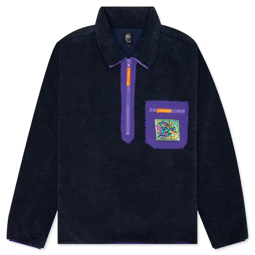 [BUNJANG] Brain Dead Fleece Navy M / 브레인데드 플리스 네이비 m
