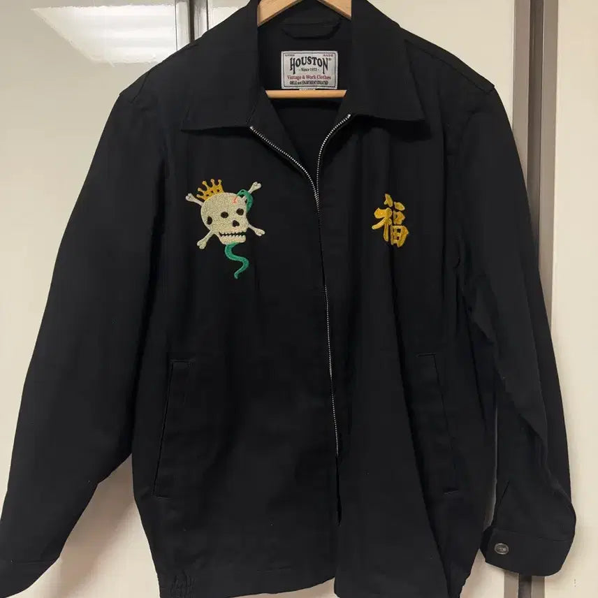 [BUNJANG] Huston Japan Embroidered Jacket / 휴스턴재팬 자수 자켓