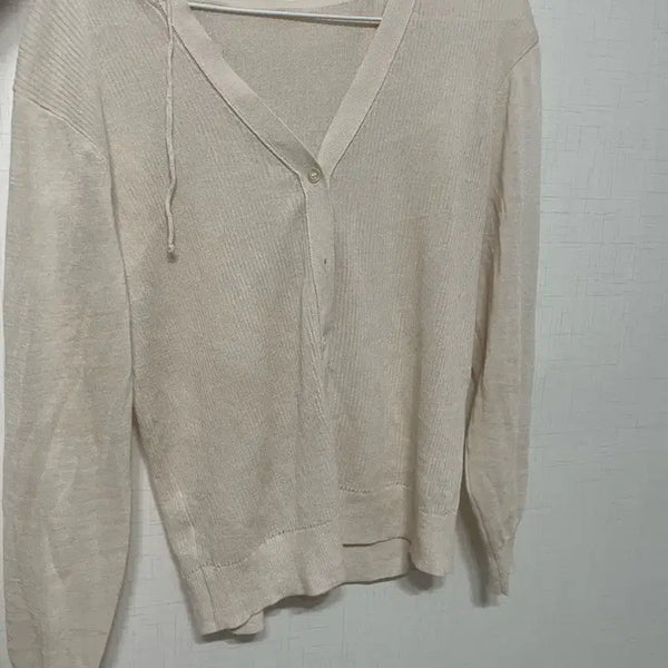 [BUNJANG] Knit Hooded Cardigan / 니트 후드 가디건