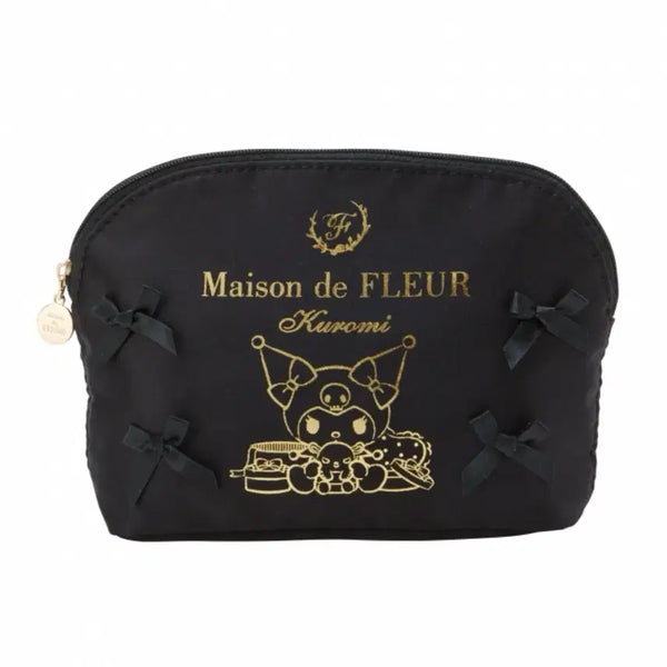 [BUNJANG] Maison de Fleur Kuromi Pouch / 메종 드 플뢰르 쿠로미 파우치 미사용 / 메종드플뢰르 산리오 양산형 지뢰계