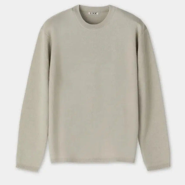 [BUNJANG] COOR Topfill Wool Round Knit Warm Sand / (M) 쿠어 탑필 울 라운드 니트 웜샌드