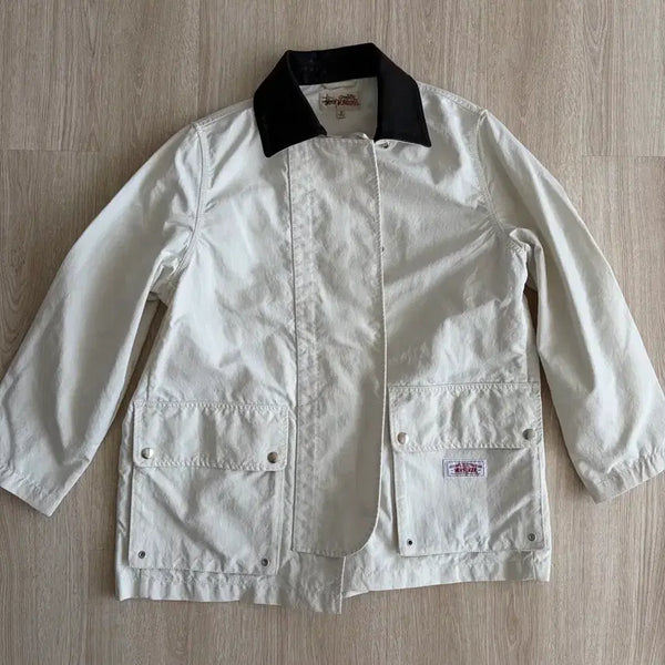 [BUNJANG] Stussy Fireman Work Jacket (New) / 스투시 워크 파이어맨 재킷 S 새거