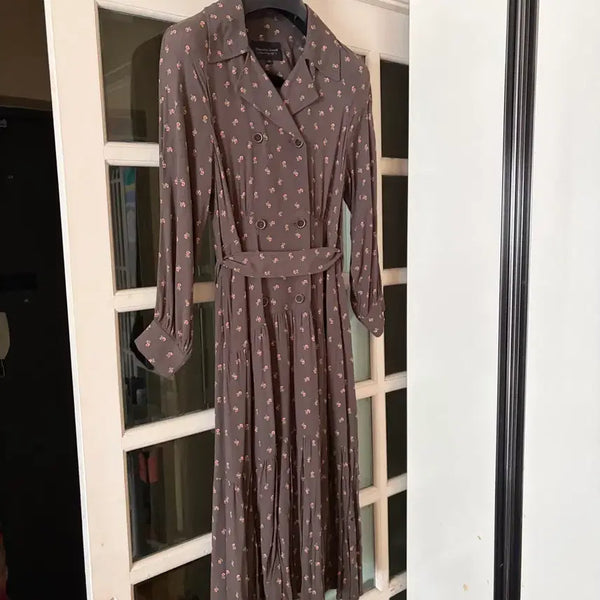 [BUNJANG] Thursday Island Flower Pattern Long Dress / Thursday Island 써스데이아일랜드  플라워 원피스(s)66가능