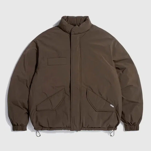 [BUNJANG] Espionage M65 Short Padded Jacket Brown / (*완전새상품 택 미제거*)에스피오나지 M65 숏패딩 브라운