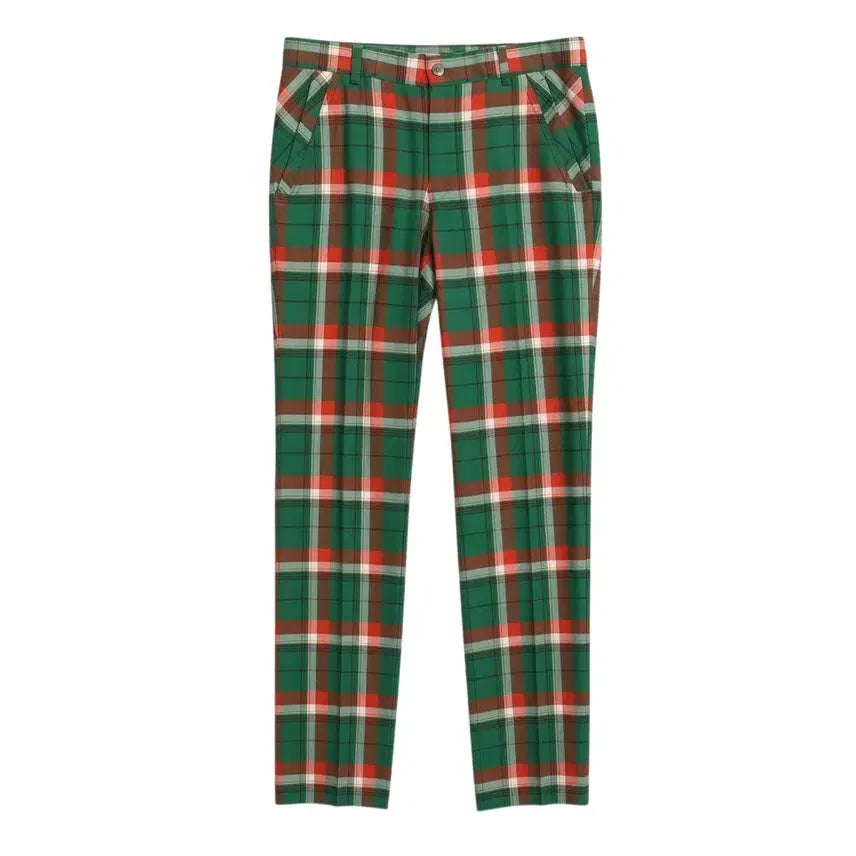 [BUNJANG] Womens Golf Pants Checkered Pattern / 여성79/ 링스 체크패턴 골프팬츠 12-91