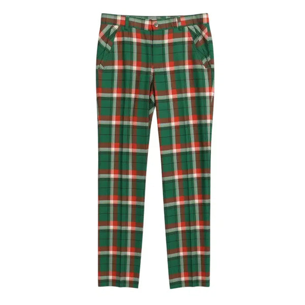 [BUNJANG] Womens Golf Pants Checkered Pattern / 여성79/ 링스 체크패턴 골프팬츠 12-91