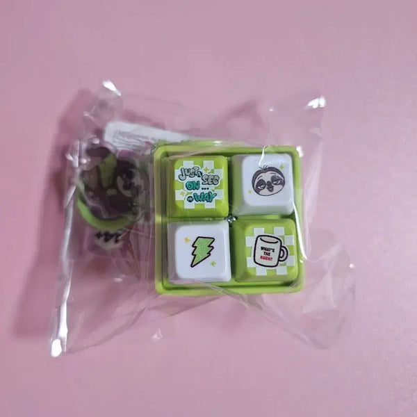 [BUNJANG] Zootopia Sloth Flash Keycap Keyring / 주토피아 나무늘보 플래시 키캡 키링