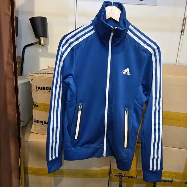 [BUNJANG] Adidas Blue Track Top 100 / 아디다스 트랙탑 블루 100
