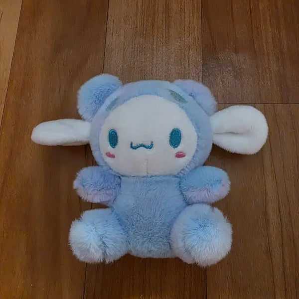 [BUNJANG] Cinnamoroll Pastel Bear Charm Keychain / 시나모롤 파스텔 곰돌이 인형 키링