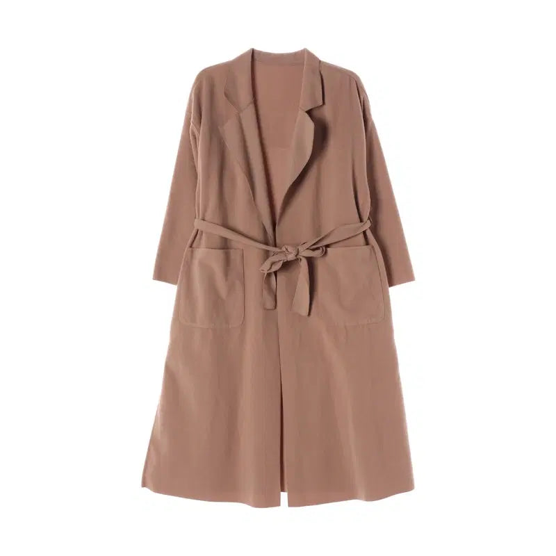 [BUNJANG] Poly Belted Coat Women's M / [JPN] 폴리 벨티드 코트 (여성 M)